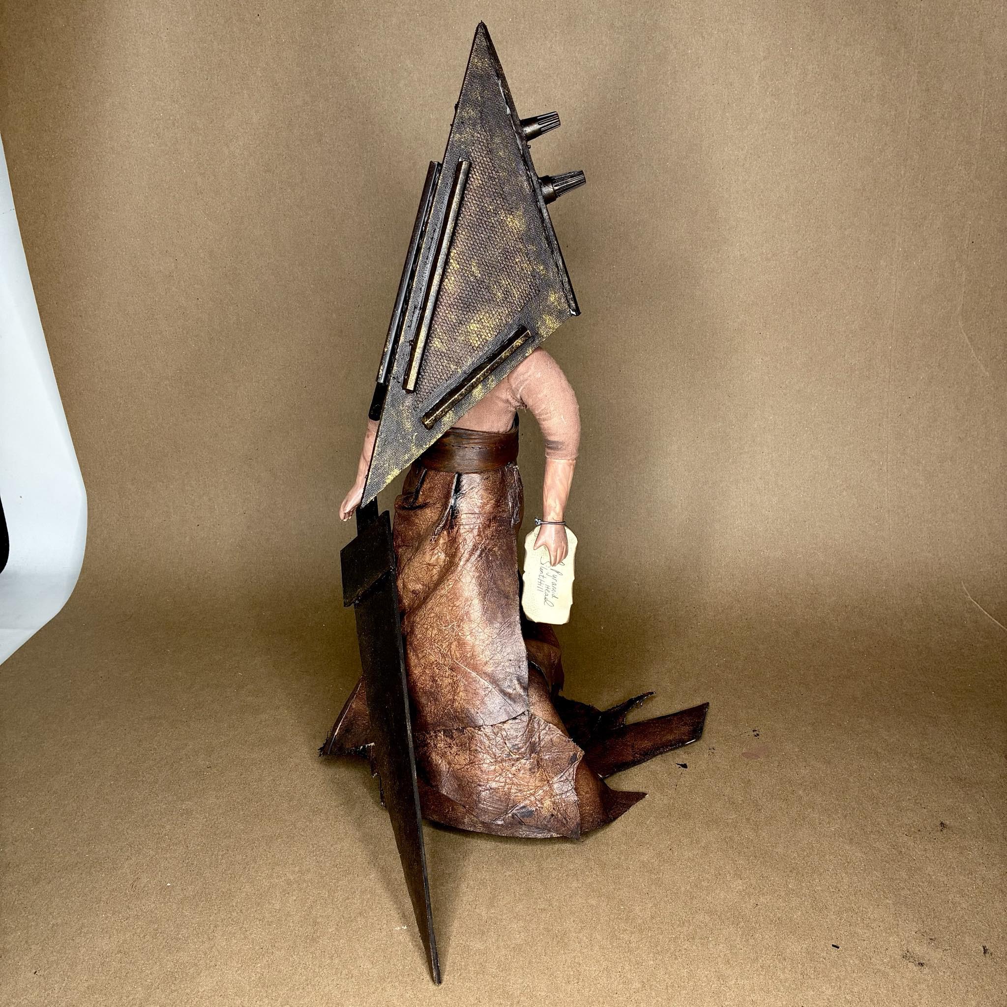 Erika's Emporium Handmade Pyramid Head Horror Doll