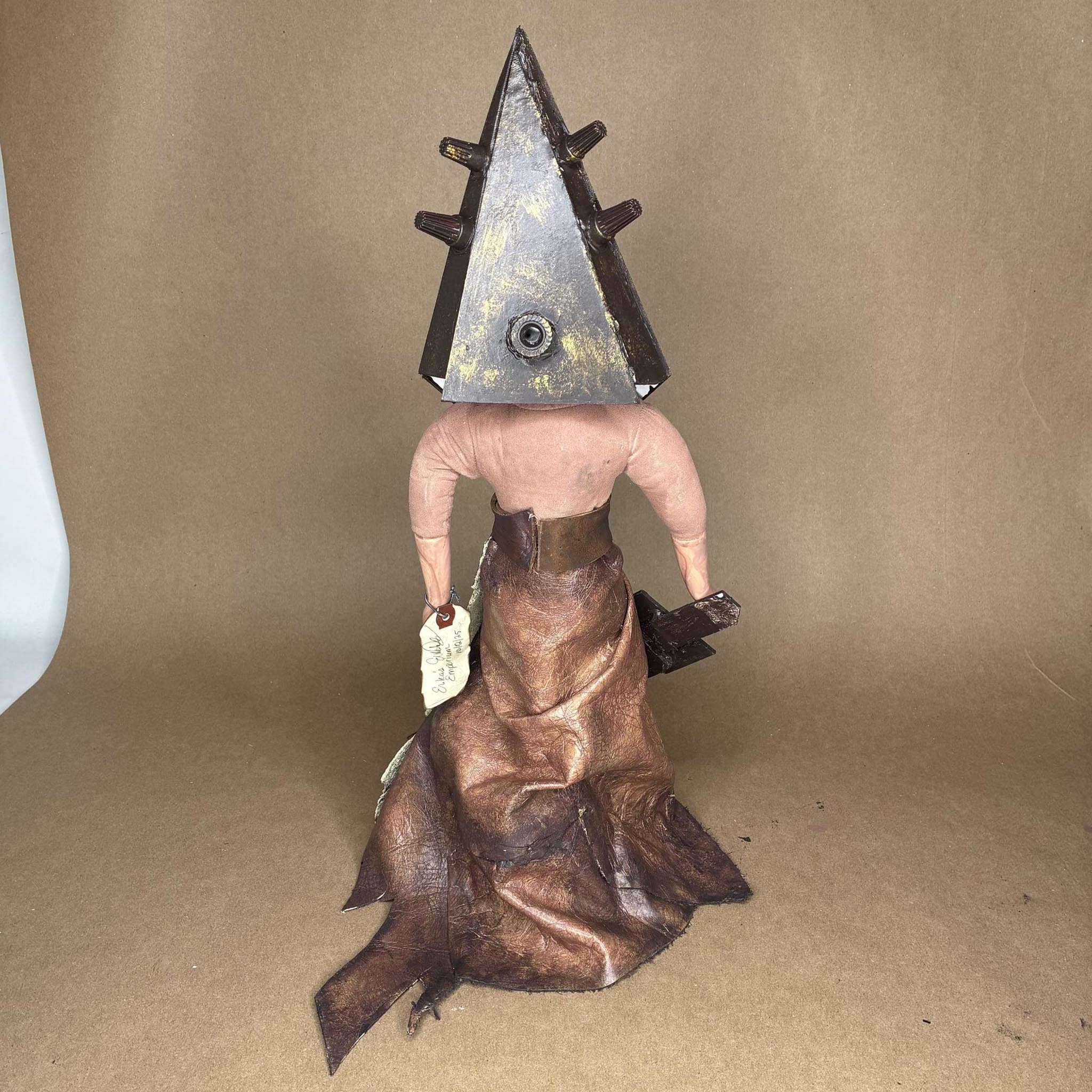 Erika's Emporium Pyramid Head Doll Tagged Numbered Signed