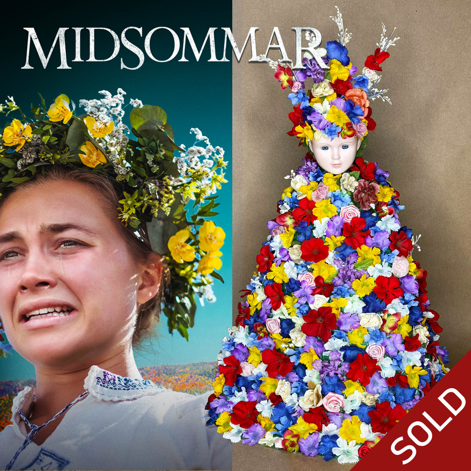 #44 Midsommar Dani May Queen Doll 21 Horror Doll by Erika's Emporium