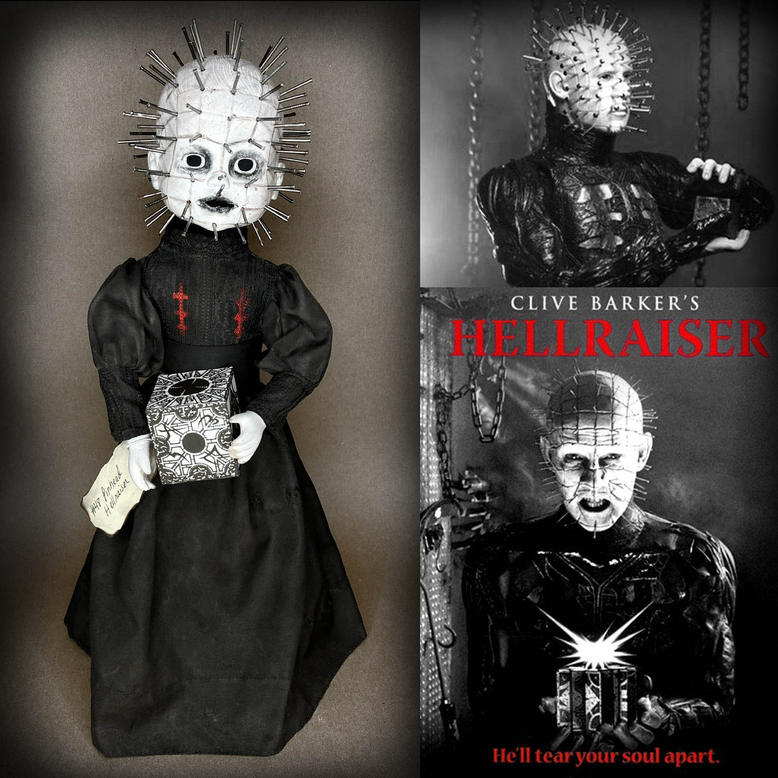 Samara Morgan The Ring Horror Movie Character Doll by Erika's Emporium
