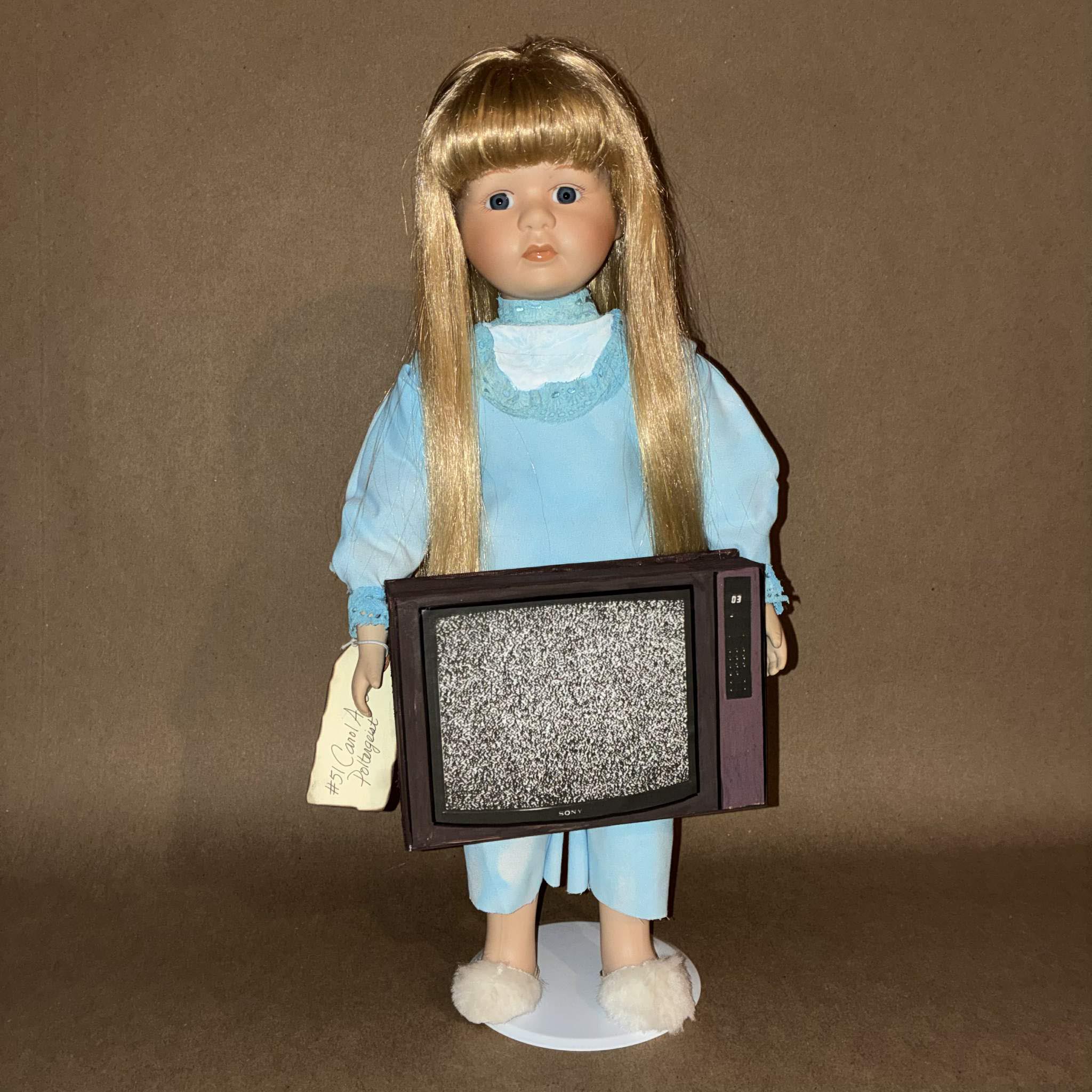 Handmade Carol Anne horror doll by Erika's Emporium