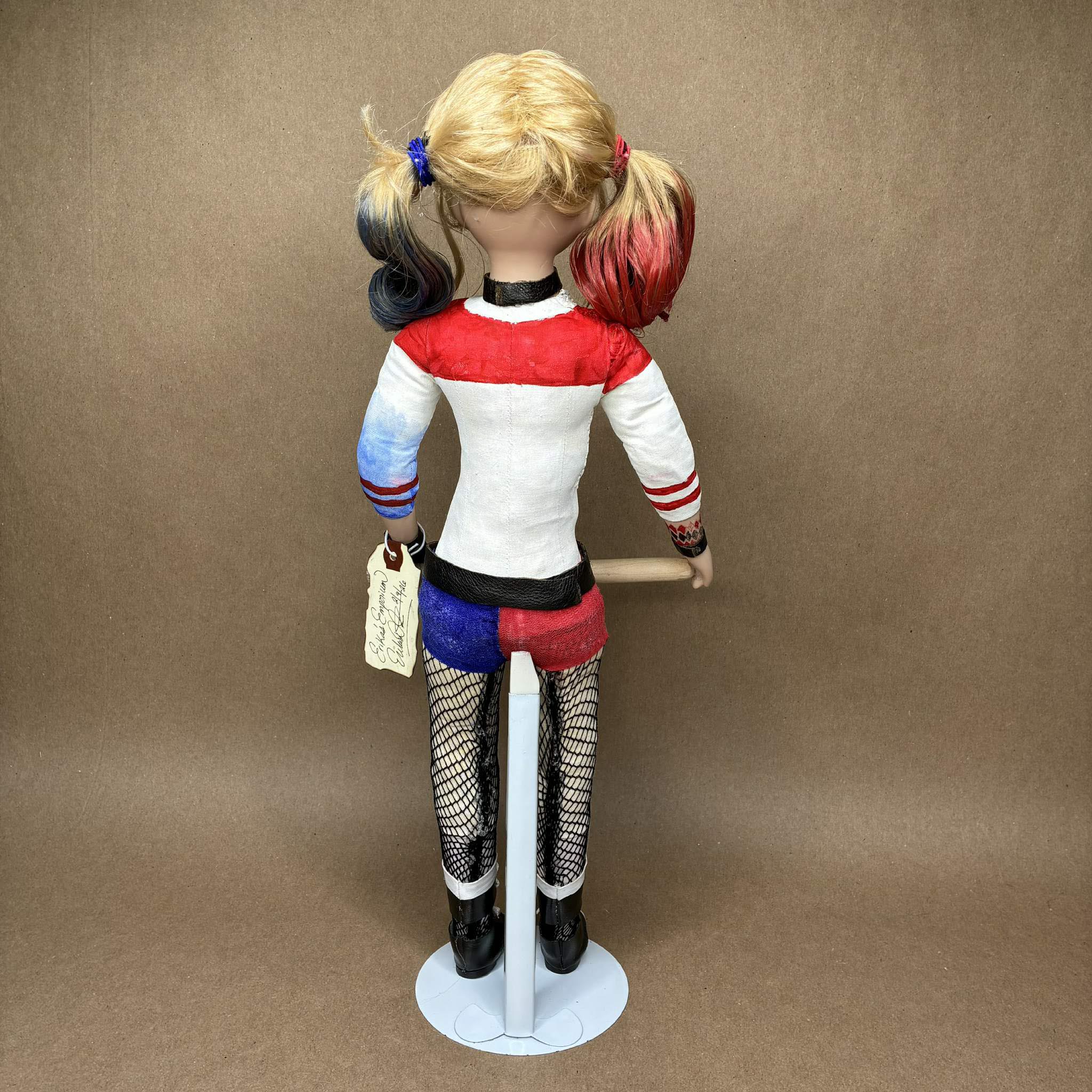 Unique collectible Harley Quinn doll by Erika's Emporium