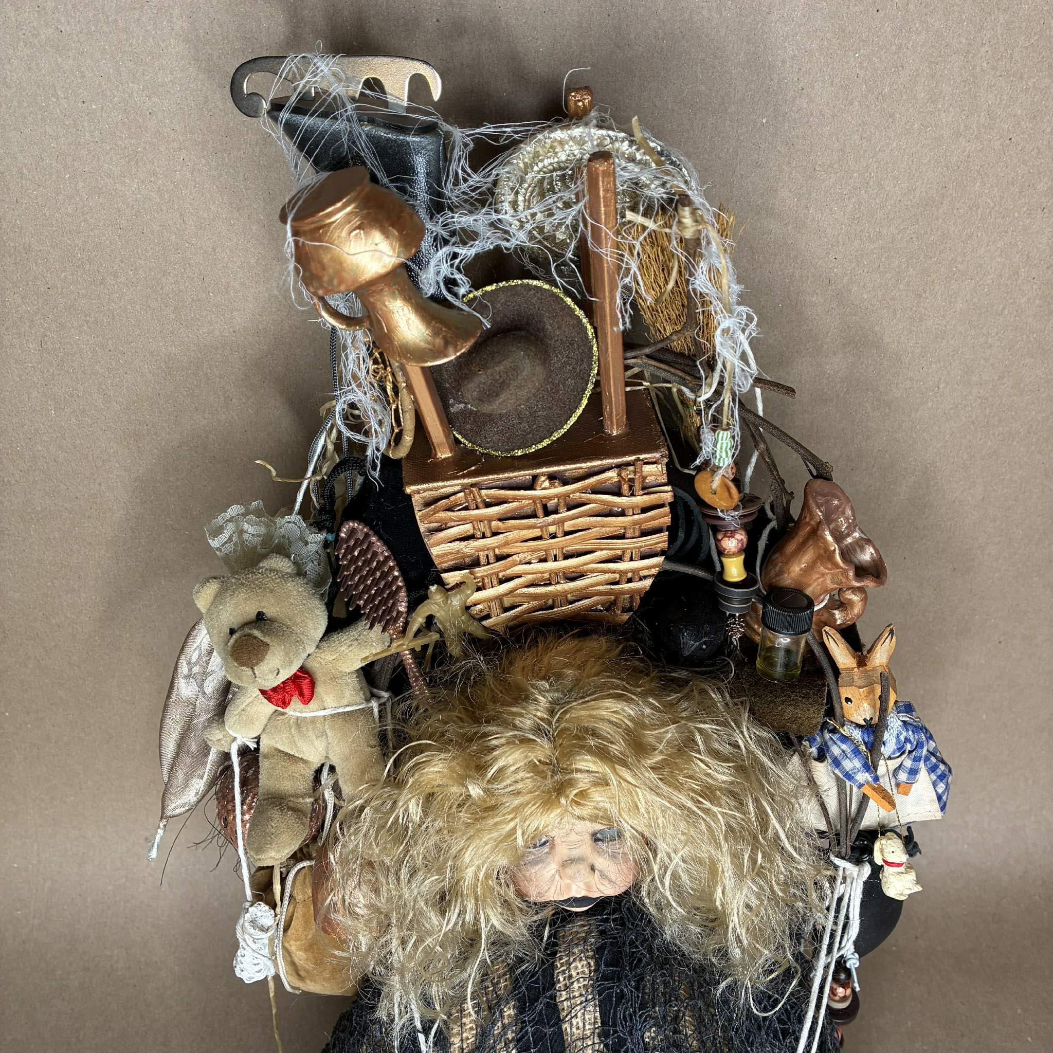 20 inch Junk Lady collectible doll by Erika's Emporium