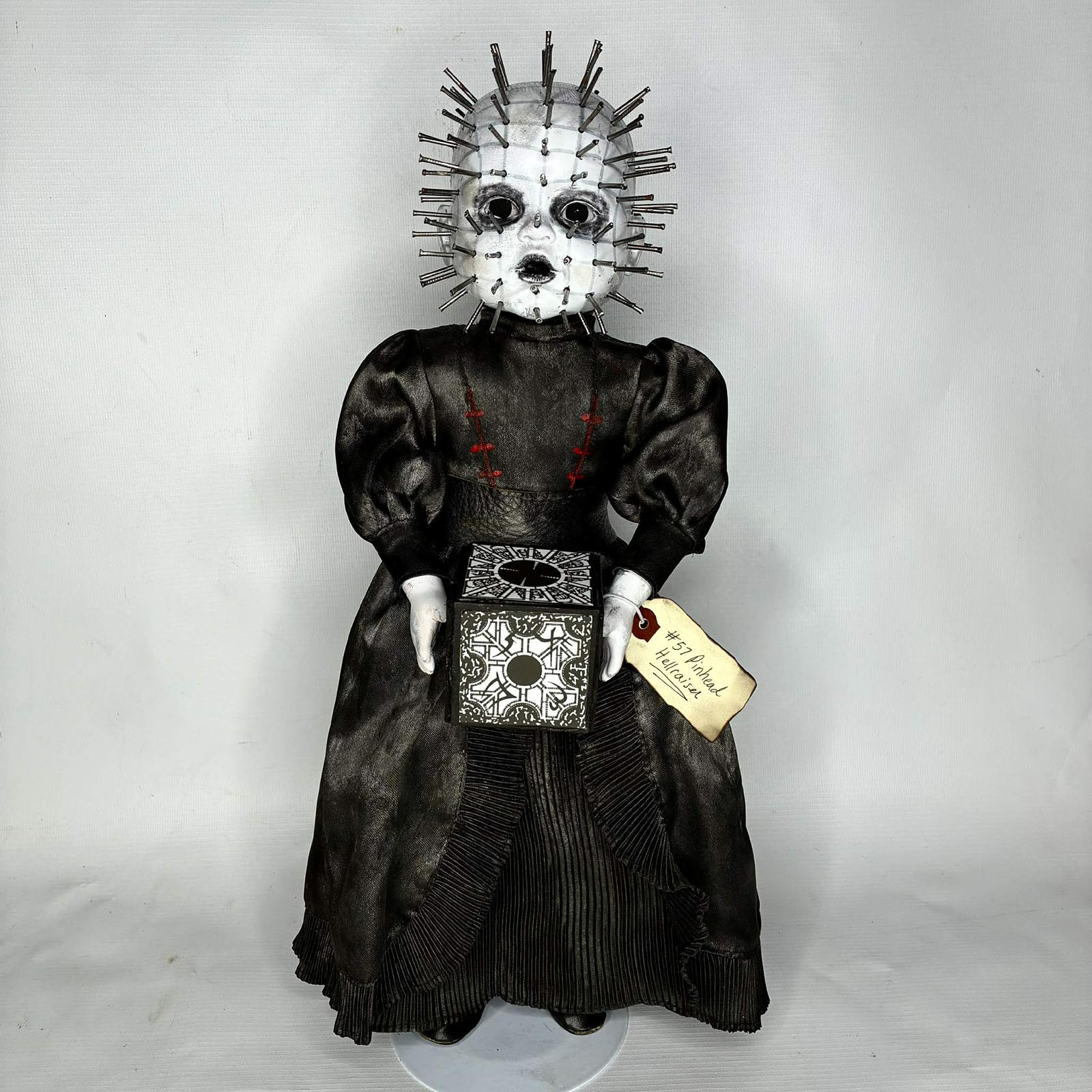 Hellraiser Pinhead OOAK Dark Art Doll by Erika’s Emporium