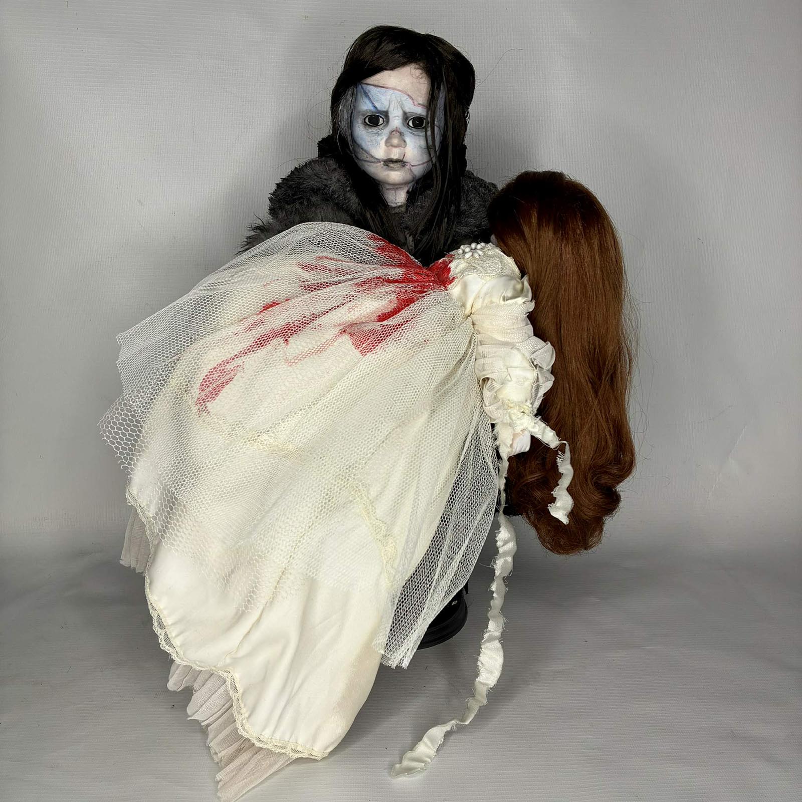 Handmade Creature and Elizabeth horror character doll