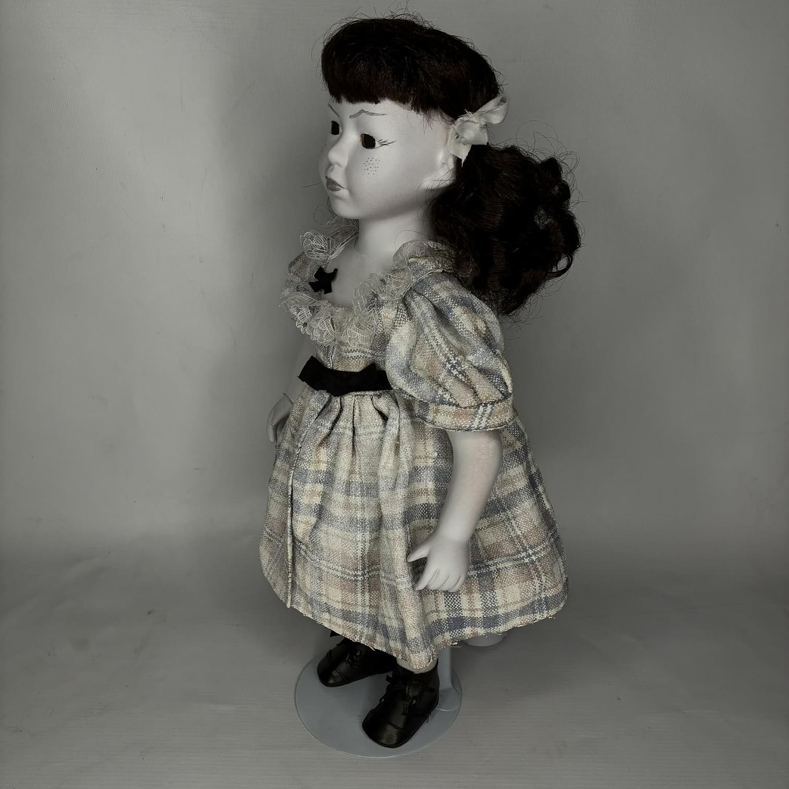 OOAK horror doll Talky Tina from Erika's Emporium, creepy dolls for sale.