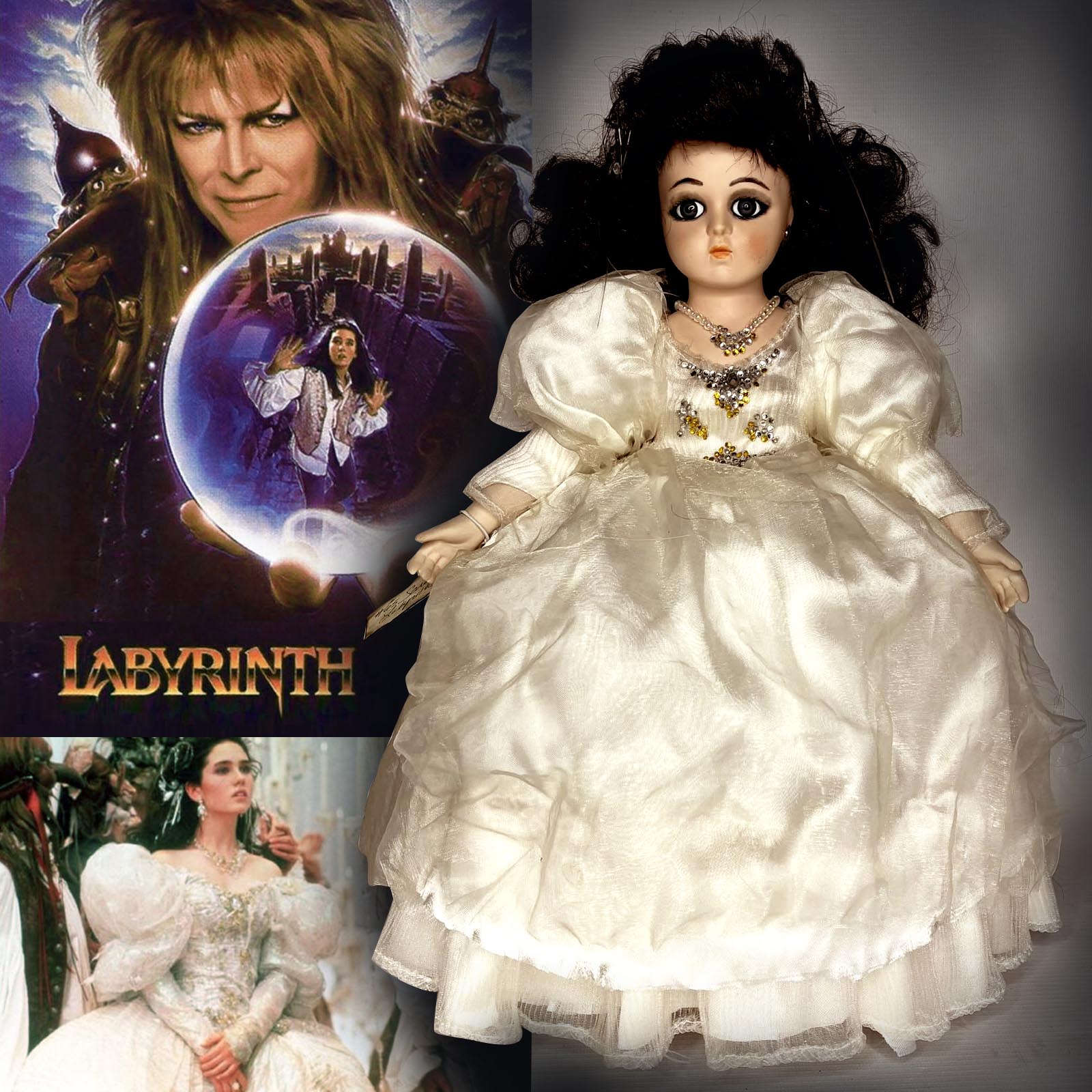 Sarah Labyrinth Ballroom Scene Character Doll by Erika's Emporium