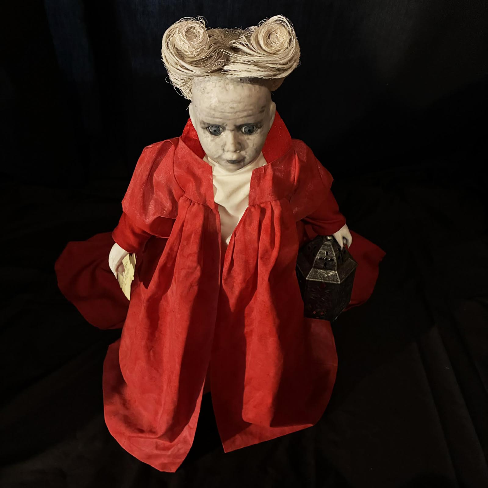 Handmade Dracula collectible doll Erika's Emporium Creepy Dolls For Sale