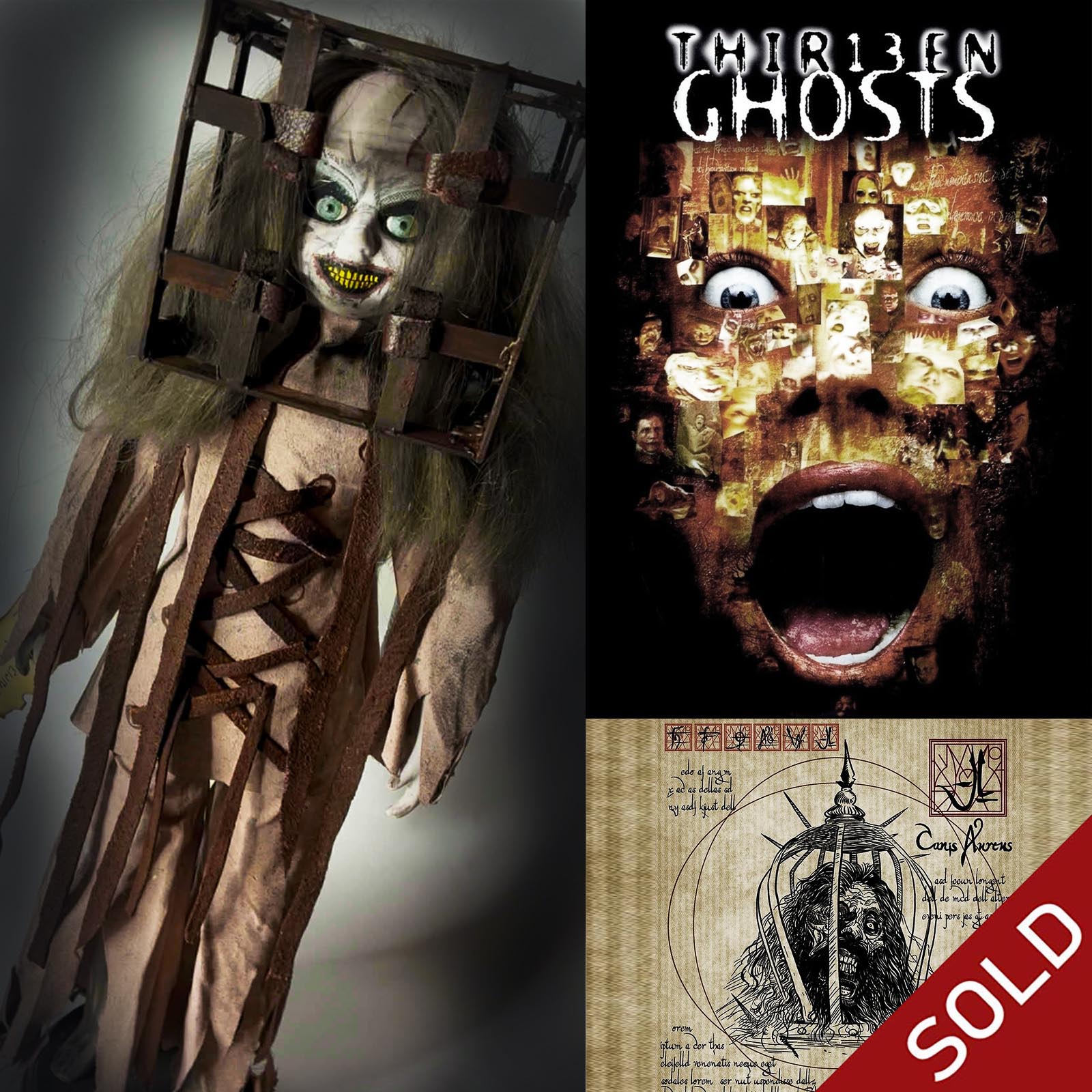 The Jackal Thir13en Ghosts Horror Movie Character Doll by Erika's Emporium