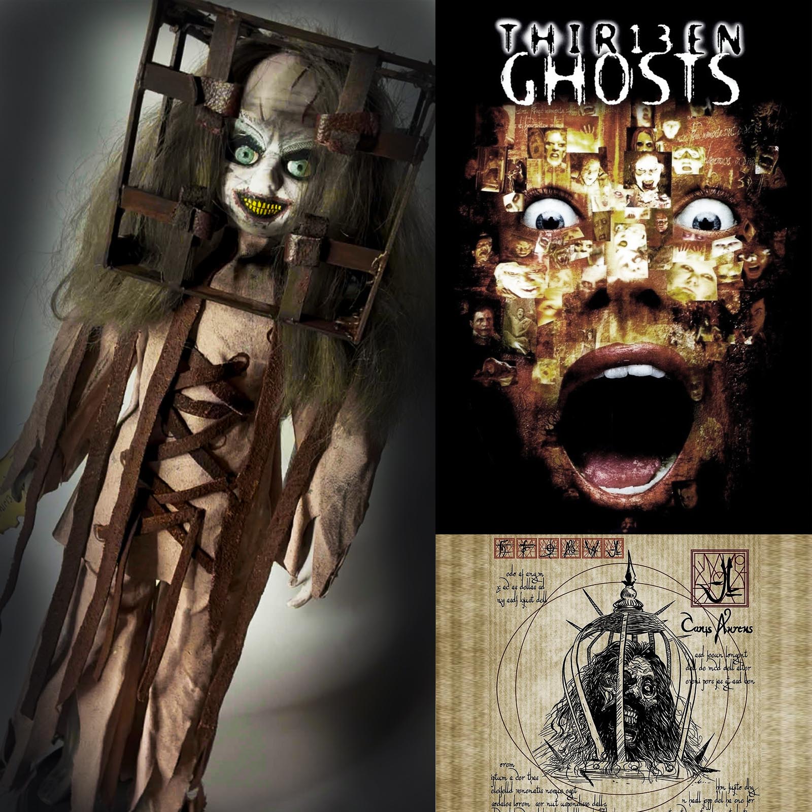 The Jackal Thir13en Ghosts Horror Movie Character Doll by Erika's Emporium