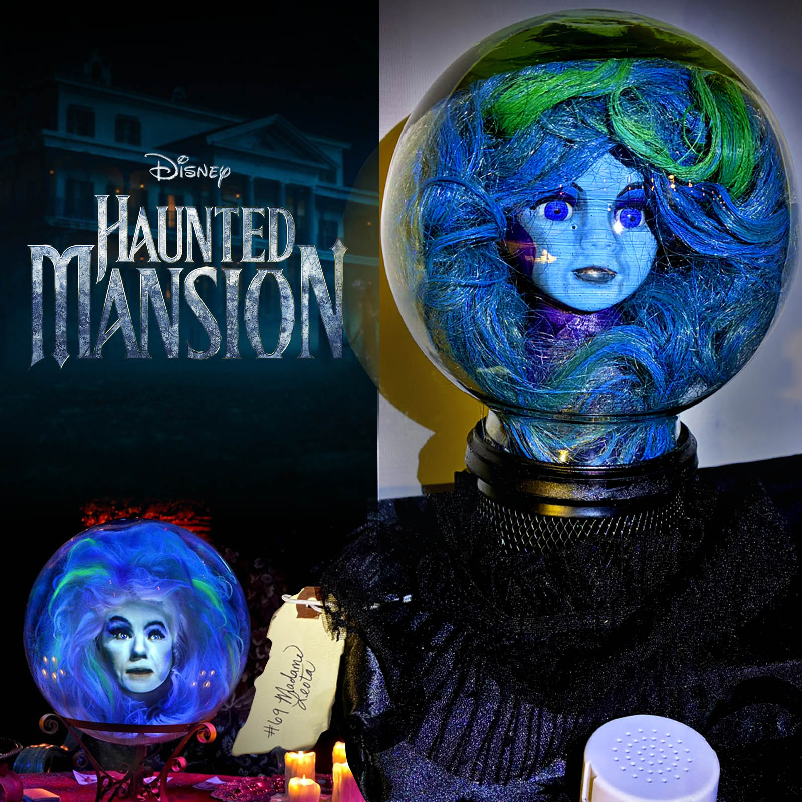 Madame Leota Haunted Mansion Character Doll by Erika's Emporium