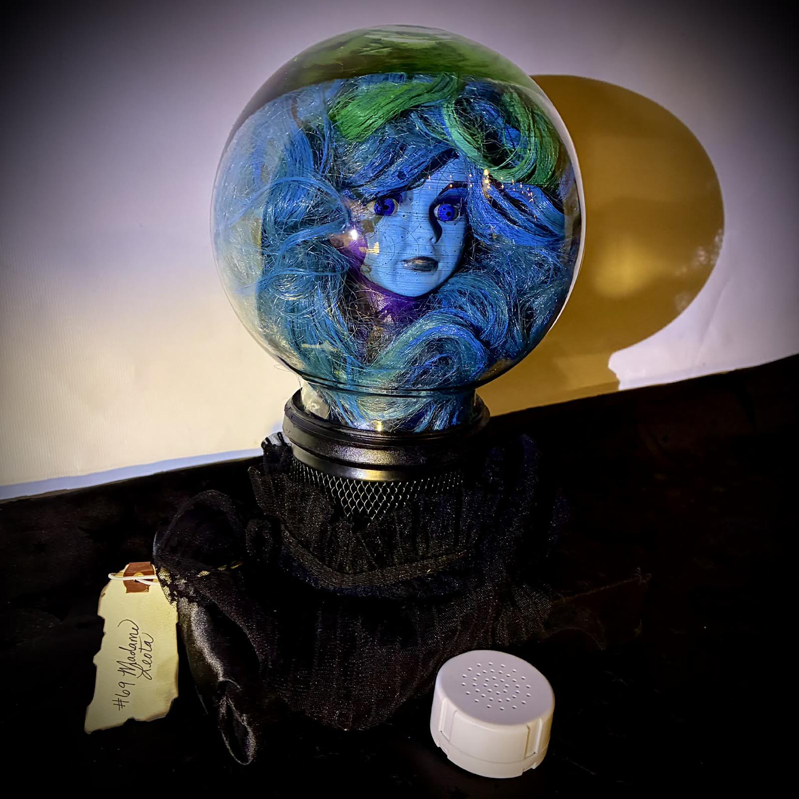 OOAK Madame Leota creepy doll for sale Erika’s Emporium