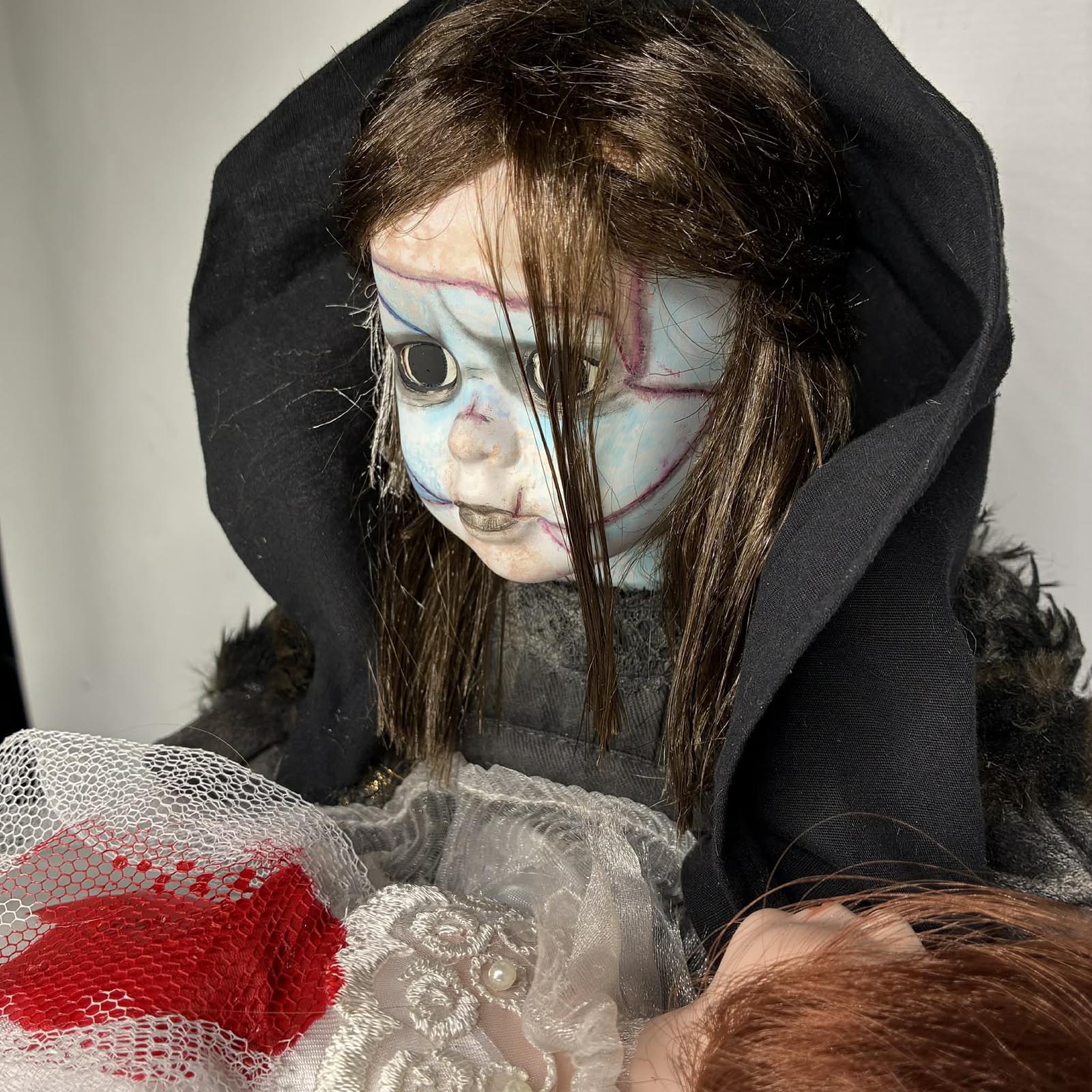 Guillermo del Toro inspired Creature and Elizabeth doll
