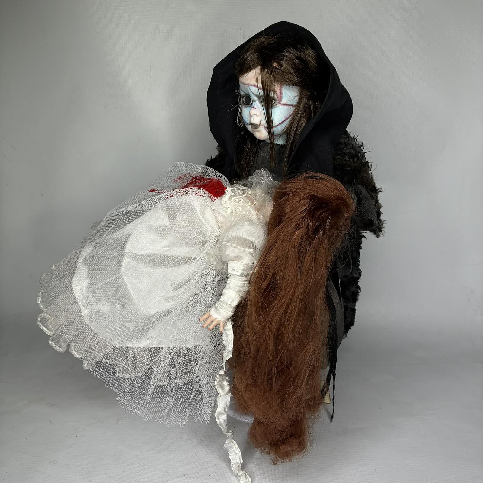 Dark art Frankenstein character doll by Erika’s Emporium