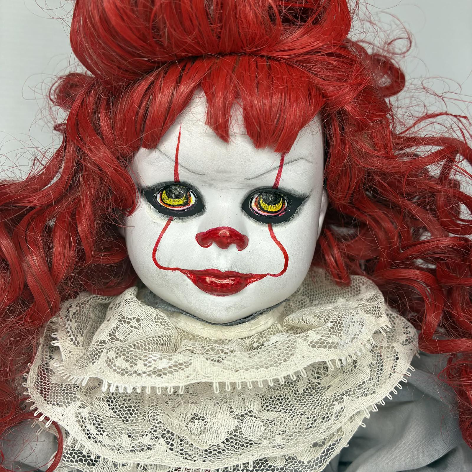 Handmade Creepy Clown Doll Art Erika’s Emporium