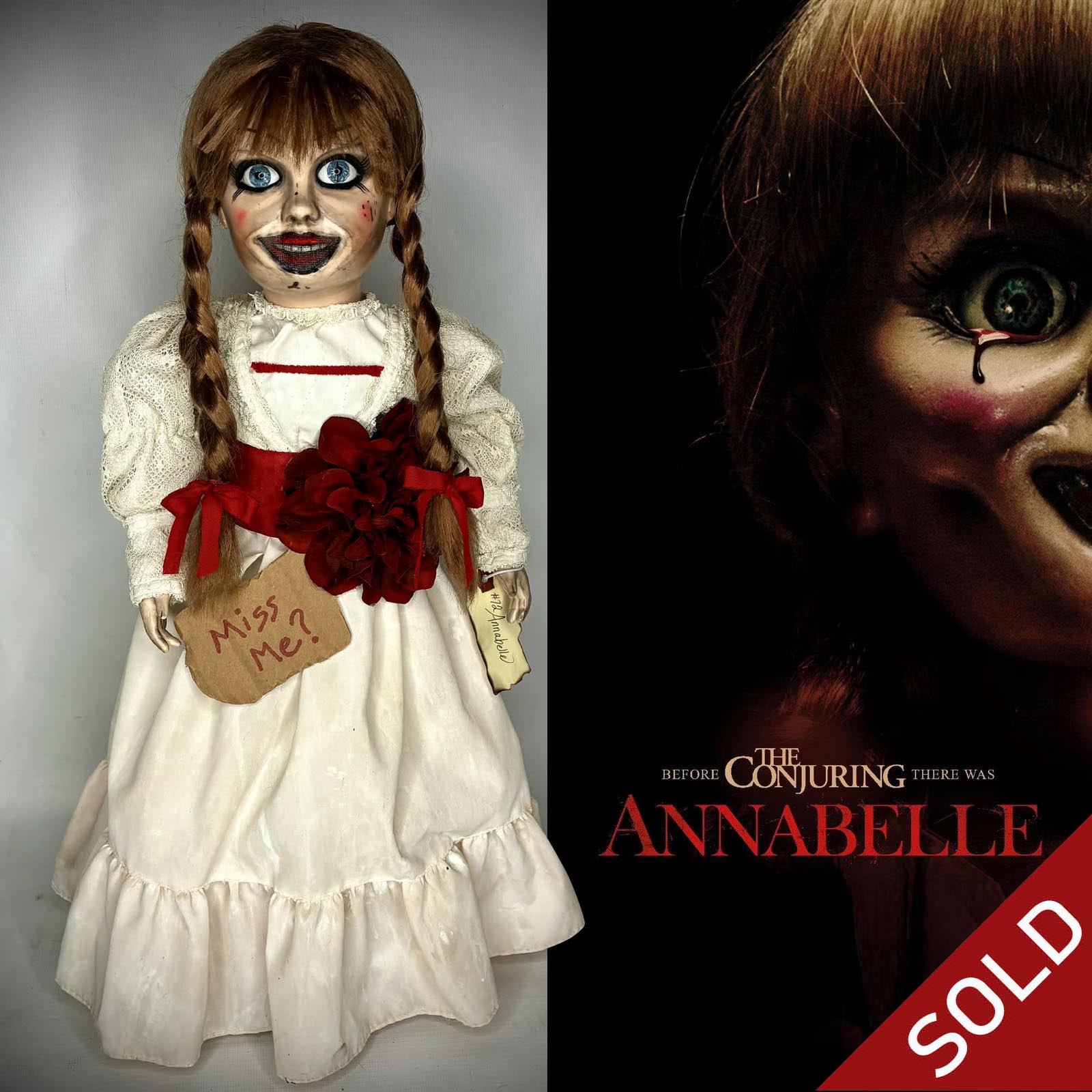 Annabelle Horror Movie Character Doll by Erika's Emporium