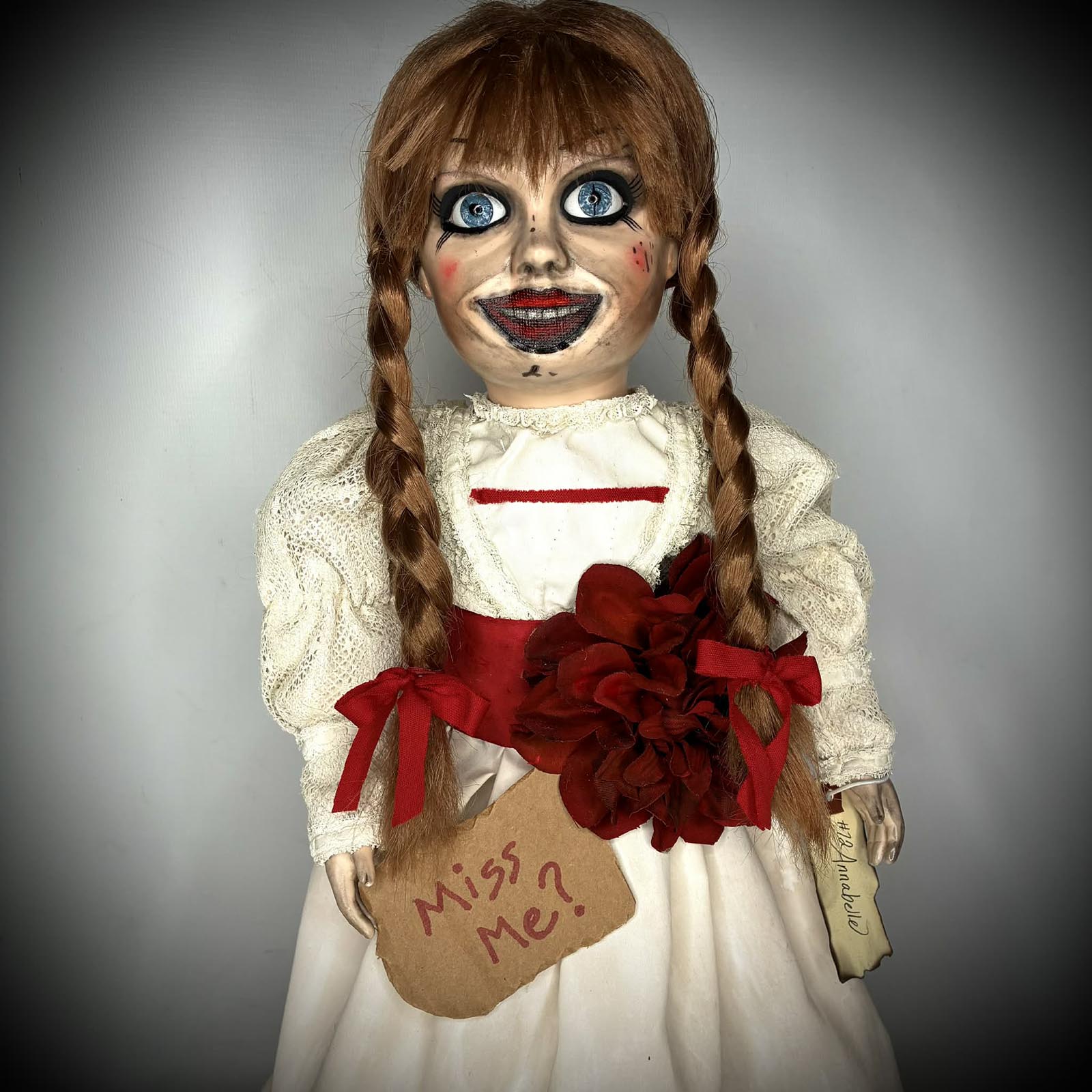 Haunted Annabelle inspired horror doll Erika’s Emporium
