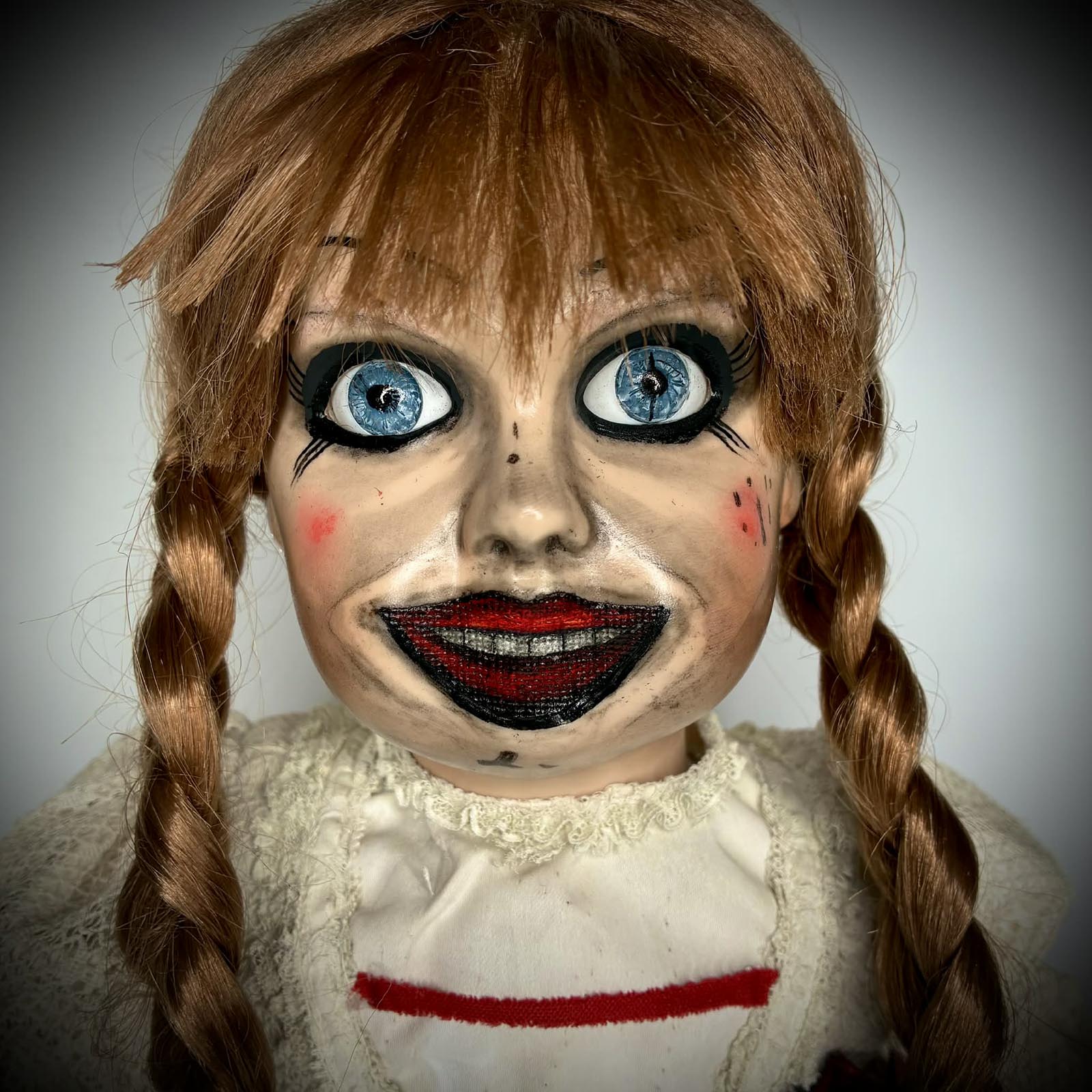 Annabelle creepy doll for sale dark art Erika’s Emporium