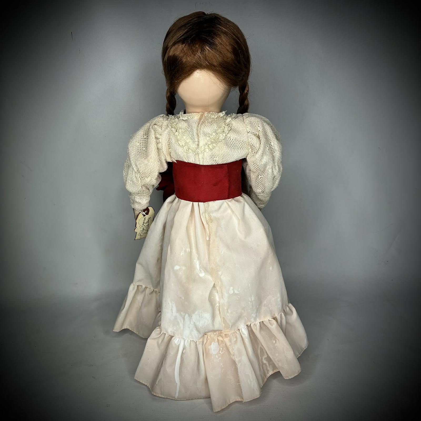Annabelle dark art creepy doll collectible Erika’s Emporium
