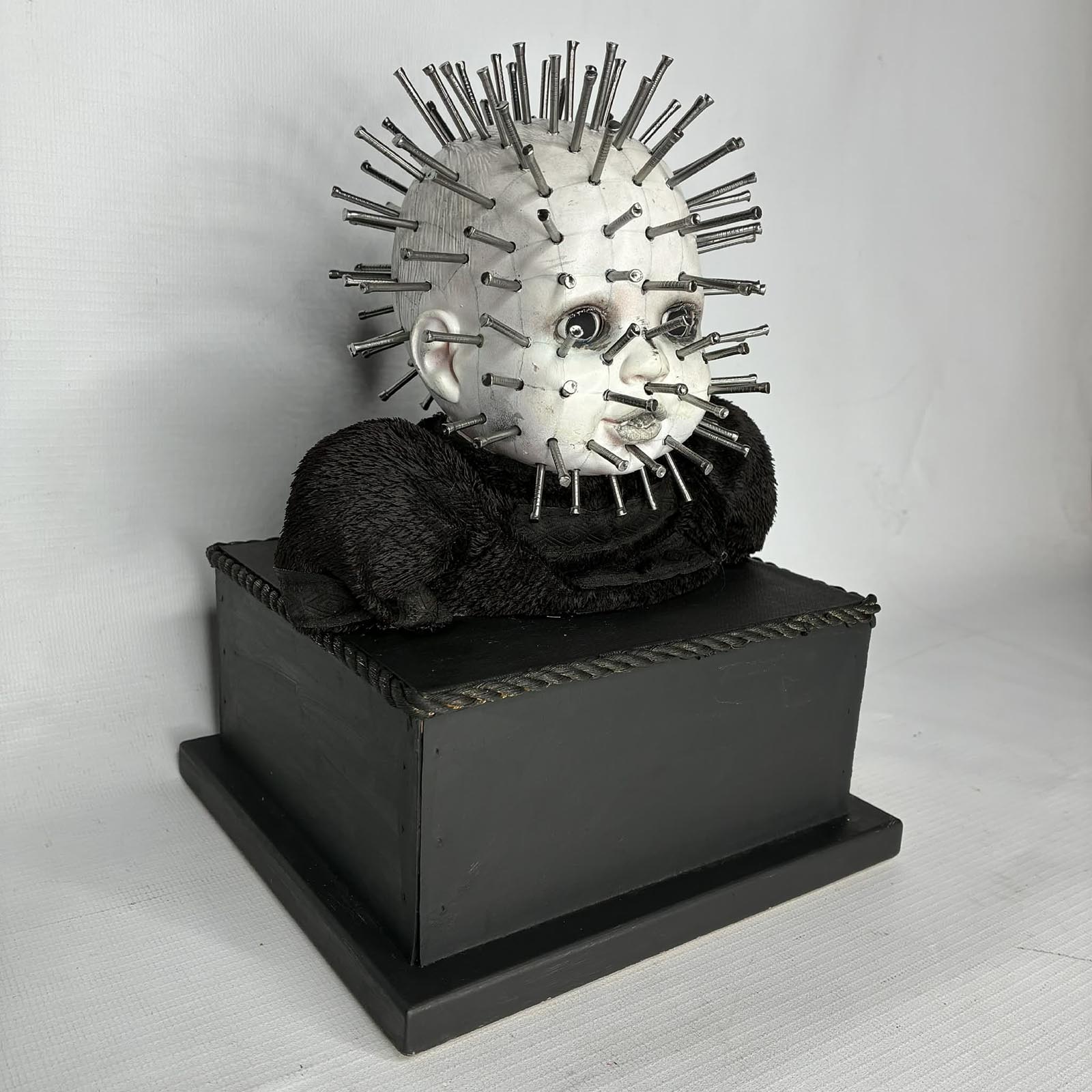 Pinhead Hellraiser dark art collectible by Erika's Emporium