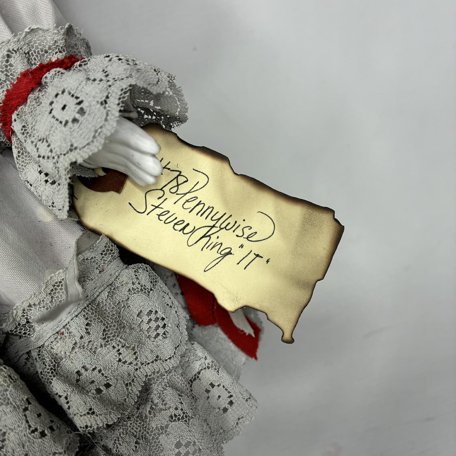 IT movie villain inspired handmade doll Pennywise #78