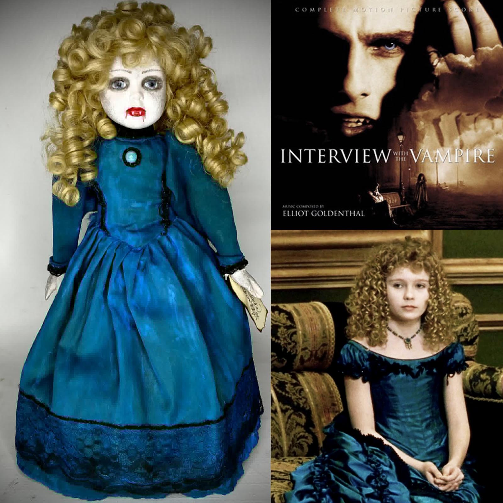 Claudia Interview with the Vampire Doll by Erika's Emporium