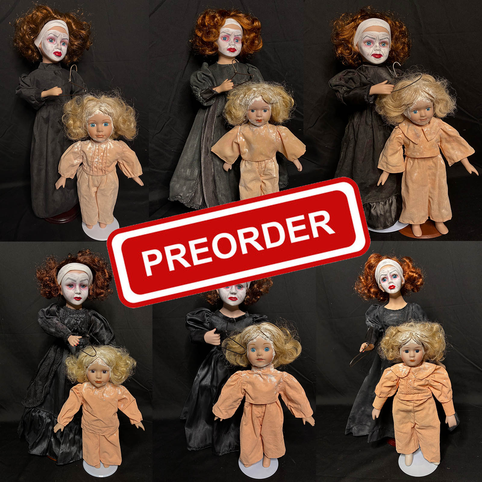 Mommie Dearest Joan Christina Doll Set Preorders by Erika’s Emporium by Erika's Emporium